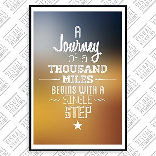 A-journey-of-a-thousand-miles-begins-with-a-step-Visual-Vitamins-Poster-Top-Qualitt-Schweres-200gqm-Glossy-Fotopapier-Motivation-und-Inspiration-914-x-61-cm-0 A-journey-of-a-thousand-miles-begins-with-a-step-Visual-Vitamins-Poster-Top-Qualitt-Schweres-200gqm-Glossy-Fotopapier-Motivation-und-Inspiration-914-x-61-cm-0