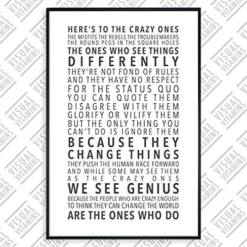 Apple-Think-Different-2-Visual-Vitamins-Poster-Top-Qualitt-Schweres-200gqm-Glossy-Fotopapier-Motivation-und-Inspiration-914-x-61-cm-0 Apple-Think-Different-2-Visual-Vitamins-Poster-Top-Qualitt-Schweres-200gqm-Glossy-Fotopapier-Motivation-und-Inspiration-914-x-61-cm-0