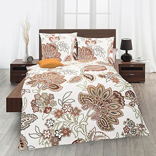 Fleuresse-Biber-Bettwsche-Davos-133245-braun-155x220-cm--80x80-cm-0 Fleuresse-Biber-Bettwsche-Davos-133245-braun-155x220-cm--80x80-cm-0