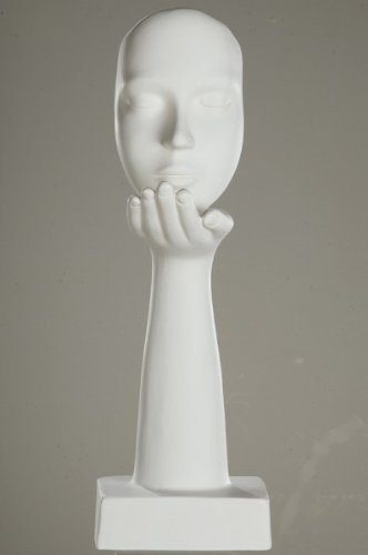 Gilde-Skulptur-Maske-Der-Handkuss-43-cm-creme-0 Gilde-Skulptur-Maske-Der-Handkuss-43-cm-creme-0