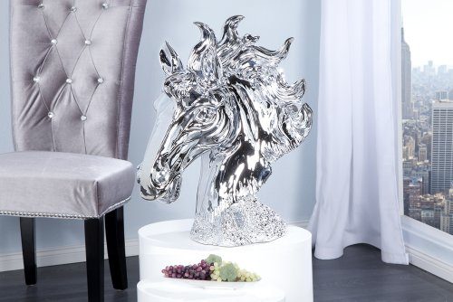 Imposante-Pferdekopf-Skulptur-silber-58cm-0 Imposante-Pferdekopf-Skulptur-silber-58cm-0
