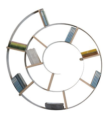 Kare-70755-Wandregal-SNAIL-75x75x13-cm-silber-0 Kare-70755-Wandregal-SNAIL-75x75x13-cm-silber-0
