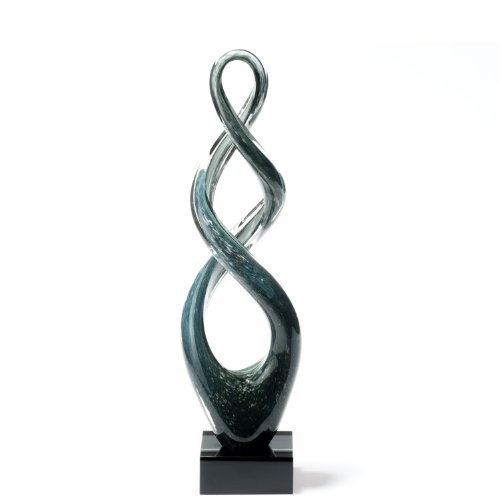 Leonardo-064110-Skulptur-Turn-49-cm-grau-schwarz-0 Leonardo-064110-Skulptur-Turn-49-cm-grau-schwarz-0