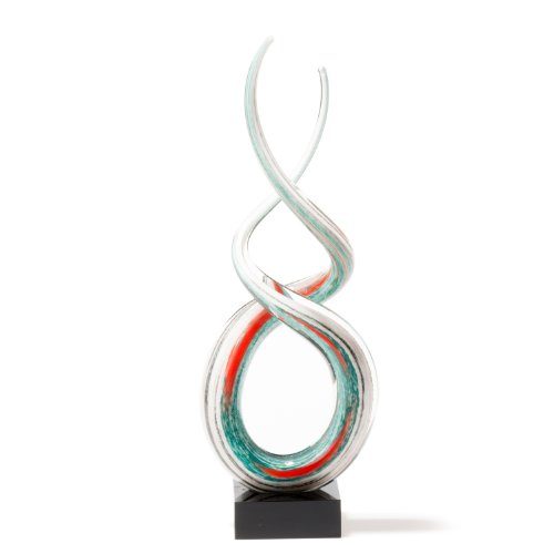 Leonardo-064114-Skulptur-Rotate-38-cm-wei-trkis-0 Leonardo-064114-Skulptur-Rotate-38-cm-wei-trkis-0