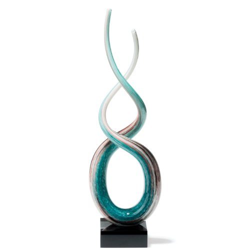 Leonardo-064115-Skulptur-Rotate-48-cm-wei-trkis-0 Leonardo-064115-Skulptur-Rotate-48-cm-wei-trkis-0