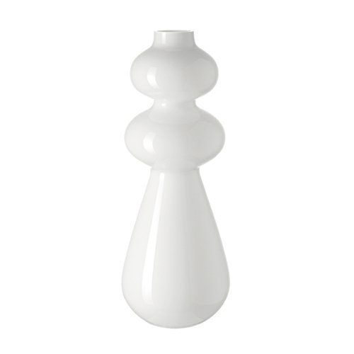 Leonardo-Vase-Natale-Handarbeit-Deko-Blumen-Vase-BlumenvaseGlas-50-cm-Wei-0 Leonardo-Vase-Natale-Handarbeit-Deko-Blumen-Vase-BlumenvaseGlas-50-cm-Wei-0
