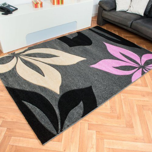 Moderner-Designer-Teppich-Nea-Blumen-grau-Gre-Auswhlen200-x-290-cm-0 Moderner-Designer-Teppich-Nea-Blumen-grau-Gre-Auswhlen200-x-290-cm-0