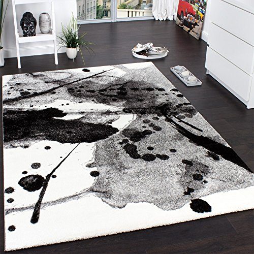 Teppich-Modern-Splash-Brush-Designer-Teppich-Meliert-Schattiert-Schwarz-Creme-Grsse200x290-cm-0 Teppich-Modern-Splash-Brush-Designer-Teppich-Meliert-Schattiert-Schwarz-Creme-Grsse200x290-cm-0