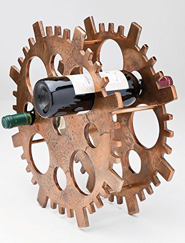 Weinregal-Zahnrad-fr-9-Flaschen-0 Weinregal-Zahnrad-fr-9-Flaschen-0