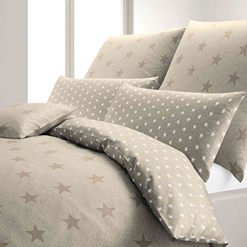 elegante-Bettwsche-StarsStripes-Sky-sand-155x220-cm--80x80-cm-0 elegante-Bettwsche-StarsStripes-Sky-sand-155x220-cm--80x80-cm-0