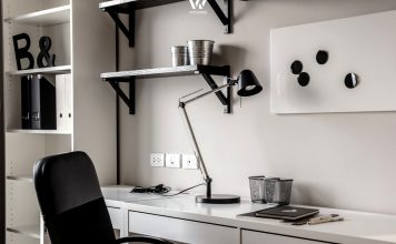 Eine traumhafte hochwertige Arbeitsecke