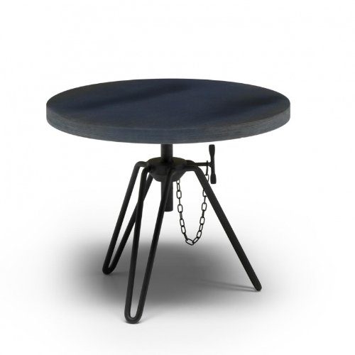 Diesel-Overdyed-Side-Table-Beistelltisch-rund-indigoblau-Gestell-schwarz-Esche-handbemalt-mit-Vintage-Effekt-H35-50cm-50cm-0 Diesel-Overdyed-Side-Table-Beistelltisch-rund-indigoblau-Gestell-schwarz-Esche-handbemalt-mit-Vintage-Effekt-H35-50cm-50cm-0