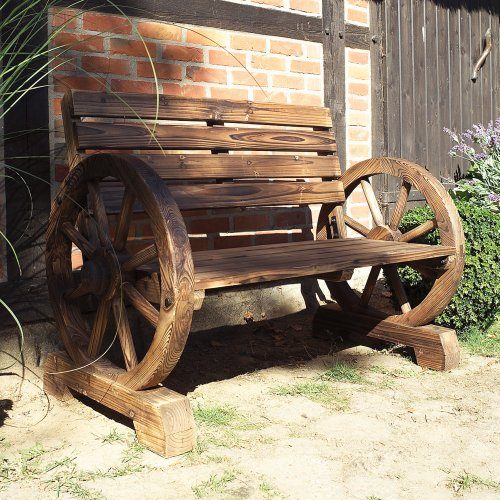 Gartenbank-Wagenrad-0 Gartenbank-Wagenrad-0