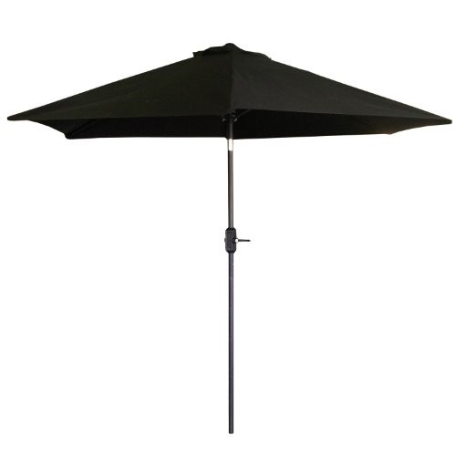 Gartenschirm-Sonnenschirm-Aluminium-Kurbelschirm-UV-Schutz-27xH25m-Schwarz-0 Gartenschirm-Sonnenschirm-Aluminium-Kurbelschirm-UV-Schutz-27xH25m-Schwarz-0