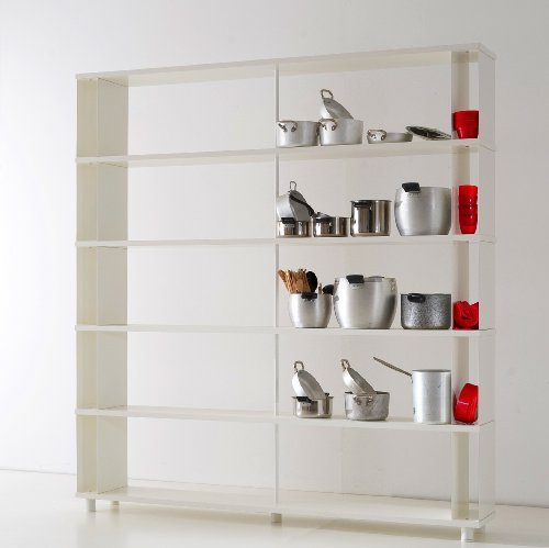 Bcherregale-SKAFFA-Italienische-Design-weisse-Regale-von-cm-200-x-211-h-x-30-0 Bcherregale-SKAFFA-Italienische-Design-weisse-Regale-von-cm-200-x-211-h-x-30-0