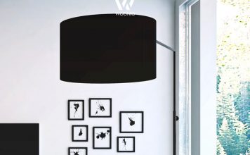 Verschiedenste Bildergrößen an der Wand sind spannend