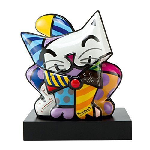 Goebel-Porzellan-Katze-Artis-Orbis-Britto-Blue-Cat-66451030-0 Goebel-Porzellan-Katze-Artis-Orbis-Britto-Blue-Cat-66451030-0
