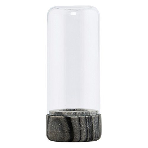 HOUSE-DOCTOR-Fr0811-Windlicht-Mika-4x16cm-Marmor-Glas-Farbegrau-0 HOUSE-DOCTOR-Fr0811-Windlicht-Mika-4x16cm-Marmor-Glas-Farbegrau-0