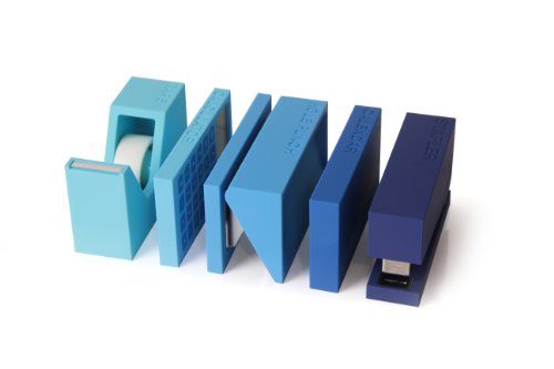 Lexon-LD120B-Bro-Accessoire-Set-Hefter-Klebebandabroller-Locher-ABSGummi-145-x-22-x-8-cm-Blau-0 Lexon-LD120B-Bro-Accessoire-Set-Hefter-Klebebandabroller-Locher-ABSGummi-145-x-22-x-8-cm-Blau-0