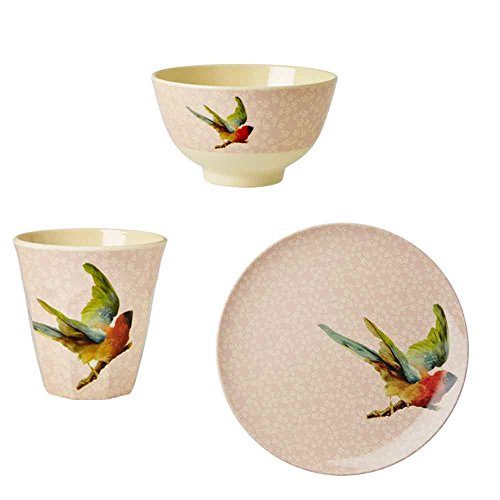 Sparset-Rice-Melamin-Geschirrset-Vogel-3-teilig-0 Sparset-Rice-Melamin-Geschirrset-Vogel-3-teilig-0