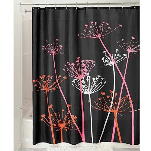 Interdesign-37224EU-Thistle-Duschvorhang-183-x-183-cm-Schwarz-Rosa-0 Interdesign-37224EU-Thistle-Duschvorhang-183-x-183-cm-Schwarz-Rosa-0