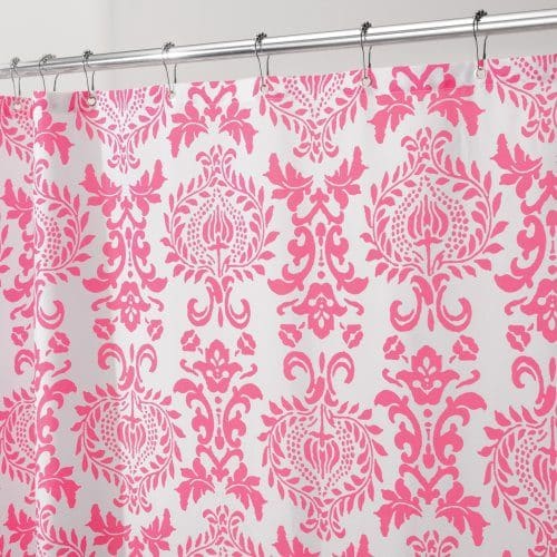 Interdesign-40420EU-Damask-Duschvorhang-183-x-183-cm-Rosa-0 Interdesign-40420EU-Damask-Duschvorhang-183-x-183-cm-Rosa-0
