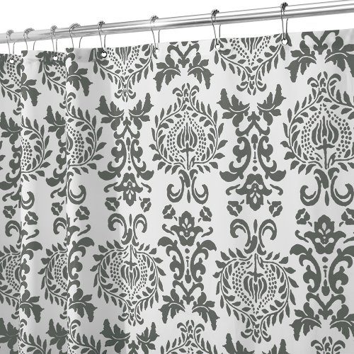 Interdesign-40423EU-Damask-Duschvorhang-183-x-183-cm-dunkelgrau-0 Interdesign-40423EU-Damask-Duschvorhang-183-x-183-cm-dunkelgrau-0