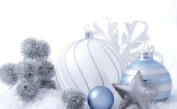 Helle und feine Weihnachtsdeko