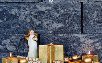 Sehr edle und detailreiche Weihnachtsdeko