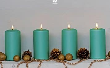 Mit wenig Aufwand etwas Weihnachten ins Haus gebracht