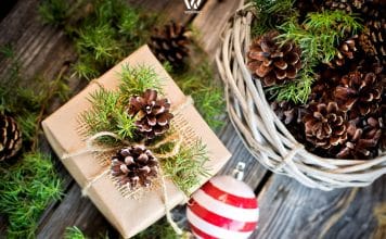Naturverbundene Weihnachtsgestaltung