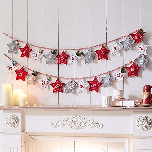 Adventskalender-Sternenzauber-mit-24-Taschen-in-Sternenform-rotweigrau-0 Adventskalender-Sternenzauber-mit-24-Taschen-in-Sternenform-rotweigrau-0