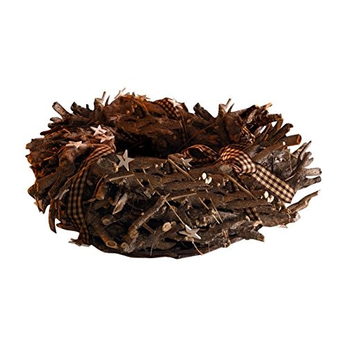 Adventskranz-White-Stars-Gre--43-x-12-cm-0 Adventskranz-White-Stars-Gre--43-x-12-cm-0