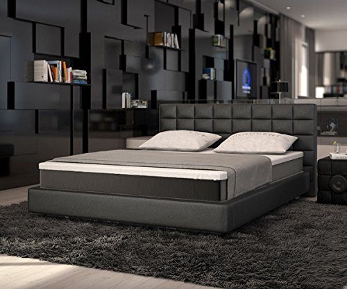 Bett-Junis-Schwarz-180x200-cm-mit-Topper-und-Matratze-Boxspringbett-0 Bett-Junis-Schwarz-180x200-cm-mit-Topper-und-Matratze-Boxspringbett-0