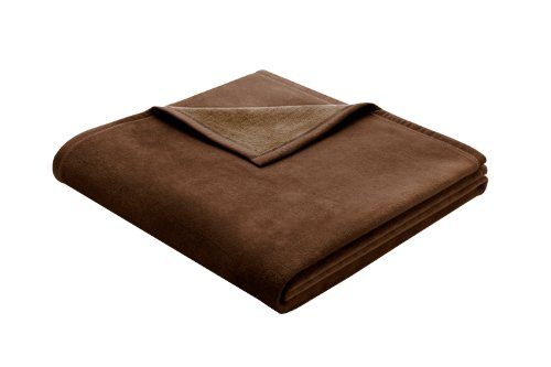 Biederlack-628664-Wohn-und-Kuscheldecke-60--Baumwolle-Samtband-Einfassung-150-x-200-cm-dunkelbraun-Exquisite-Baumwolle-0 Biederlack-628664-Wohn-und-Kuscheldecke-60--Baumwolle-Samtband-Einfassung-150-x-200-cm-dunkelbraun-Exquisite-Baumwolle-0
