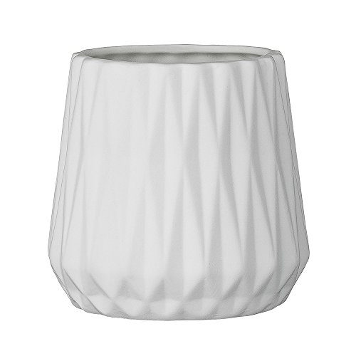 Bloomingville-Teelichtbecher-Porzellan-Fluted-wei-10x95cm-0 Bloomingville-Teelichtbecher-Porzellan-Fluted-wei-10x95cm-0