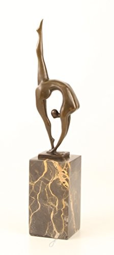 Bronzefigur-Bronze-Figur-Schlangenmensch-Contortionist-Athletik-Turnen-Pokal-36-cm-0 Bronzefigur-Bronze-Figur-Schlangenmensch-Contortionist-Athletik-Turnen-Pokal-36-cm-0