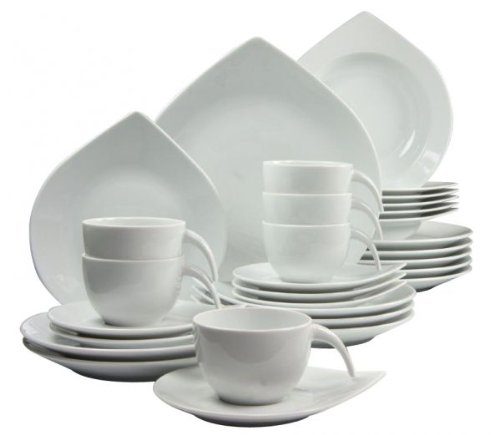 Creatable-Drop-wei-Porzellan-Kombiservice-30tlg-11099-0 Creatable-Drop-wei-Porzellan-Kombiservice-30tlg-11099-0