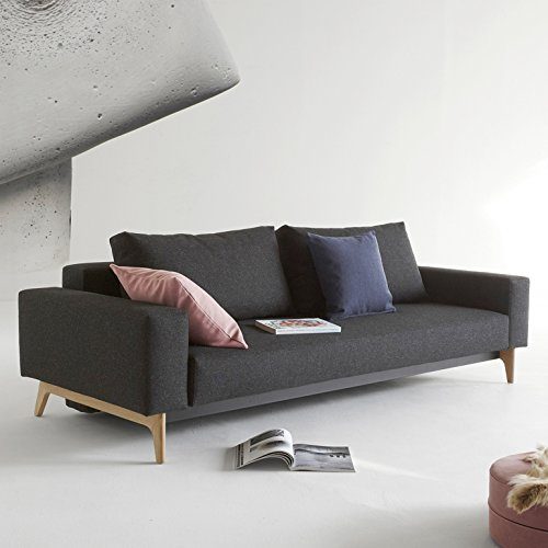 Innovation-Schlafsofa-mit-Armlehnen-und-Holzbeinen-Idun-Textil-schwarz-0 Innovation-Schlafsofa-mit-Armlehnen-und-Holzbeinen-Idun-Textil-schwarz-0