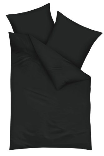 Kaeppel-G-130006-40D4-VA97-Uni-Bettwsche-Satin-2-x-8080-und-200200-cm-schwarz-0 Kaeppel-G-130006-40D4-VA97-Uni-Bettwsche-Satin-2-x-8080-und-200200-cm-schwarz-0
