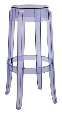 Kartell-4899P2-Hocker-Charles-Ghost-75-cm-hoch-blau-0 Kartell-4899P2-Hocker-Charles-Ghost-75-cm-hoch-blau-0