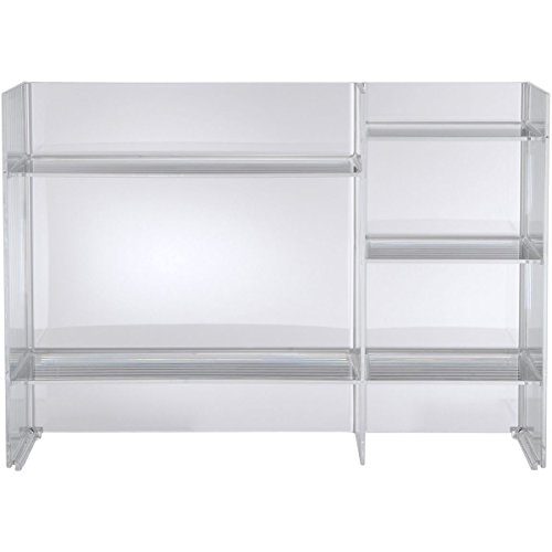 Kartell-9910B4-Regalsystem-Sound-Rack-transparent-0 Kartell-9910B4-Regalsystem-Sound-Rack-transparent-0