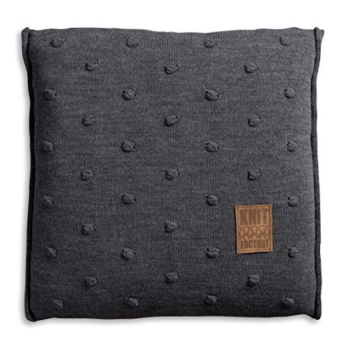 Knit-Factory-1071210-Dekokissen-Strickkissen-Noa-mit-Fllung-50-x-50-cm-antra-0 Knit-Factory-1071210-Dekokissen-Strickkissen-Noa-mit-Fllung-50-x-50-cm-antra-0