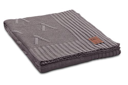 Knit-Factory-1101129-Strickdecke-Plaid-Aran-130-x-160-cm-taupe-0 Knit-Factory-1101129-Strickdecke-Plaid-Aran-130-x-160-cm-taupe-0