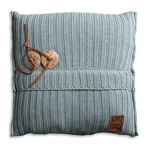 Knit-Factory-1101209-Dekokissen-Strickkissen-Aran-mit-Fllung-50-x-50-cm-stone-grn-0 Knit-Factory-1101209-Dekokissen-Strickkissen-Aran-mit-Fllung-50-x-50-cm-stone-grn-0