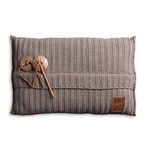 Knit-Factory-1101329-Dekokissen-Strickkissen-Aran-mit-Fllung-60-x-40-cm-taupe-0 Knit-Factory-1101329-Dekokissen-Strickkissen-Aran-mit-Fllung-60-x-40-cm-taupe-0