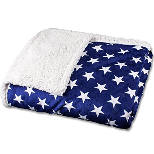 Kuscheldecke-150x200-Lammfelloptik-Nicki-Fantasia-Stella-blau-weiss-Sterne-0 Kuscheldecke-150x200-Lammfelloptik-Nicki-Fantasia-Stella-blau-weiss-Sterne-0
