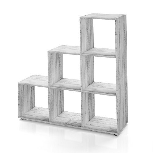 Regal-Treppenregal-Raumteiler-Stufenregal-Bcherregal-Aktenregal-Standregal-Beton-6-Fcher-0 Regal-Treppenregal-Raumteiler-Stufenregal-Bcherregal-Aktenregal-Standregal-Beton-6-Fcher-0
