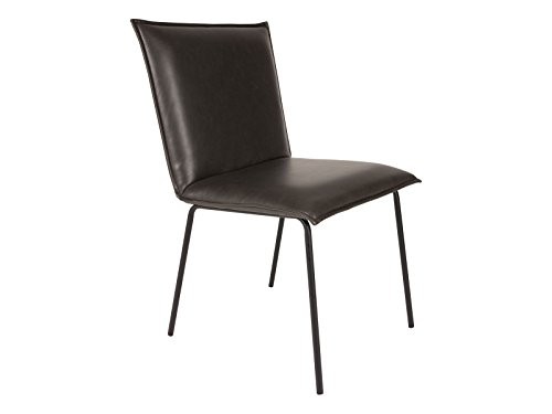 Stuhl-Floke-Kunstleder-Schwarz-2er-Set-0 Stuhl-Floke-Kunstleder-Schwarz-2er-Set-0