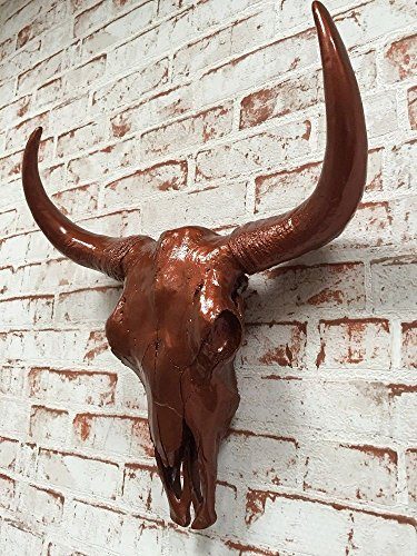 Wanddeko-Wand-Figur-Stier-Kopf-Bffel-Kopf-Bullenkopf-Schdel-in-KUPFER-hochglanz-ca-46-cm-hoch-0 Wanddeko-Wand-Figur-Stier-Kopf-Bffel-Kopf-Bullenkopf-Schdel-in-KUPFER-hochglanz-ca-46-cm-hoch-0